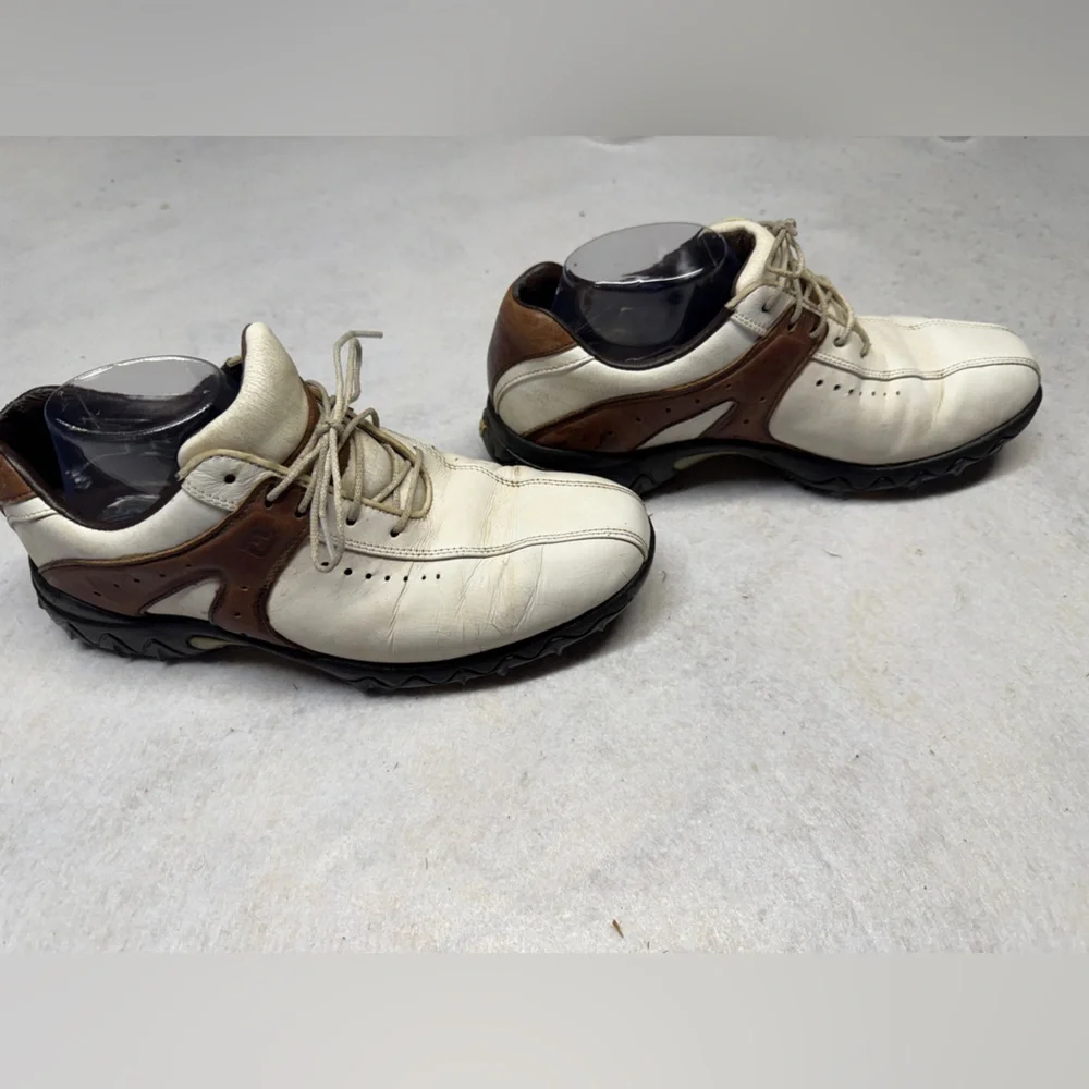 FootJoy Contour Series‎ Leather Soft Cleats Men's Golf Shoes Size 8.5 54163